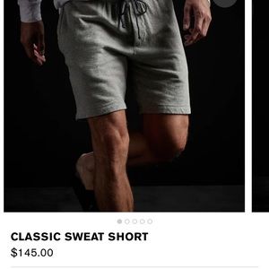 James Peres Classic Sweat short- Brand New!